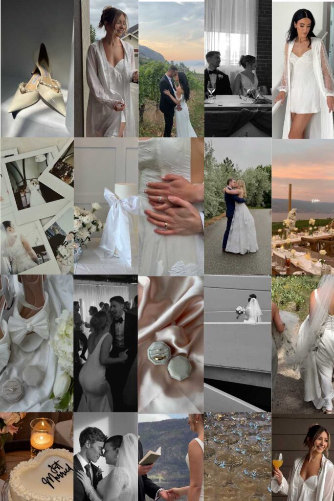 wedding content creator reels and tiktok clips ready to post within 24 hours